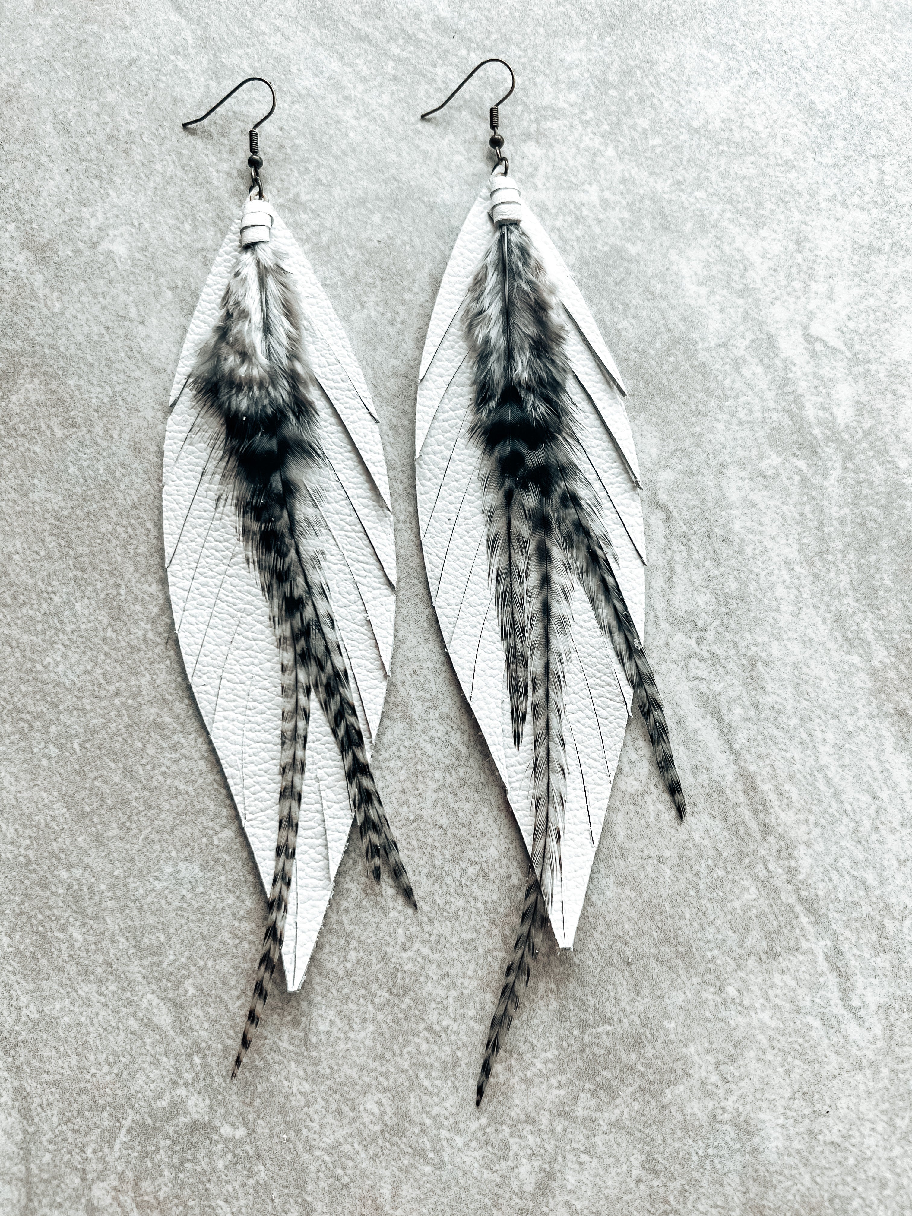 Buy JEWELZ Womens Stylish Black Feather Designed Earrings | Shoppers Stop