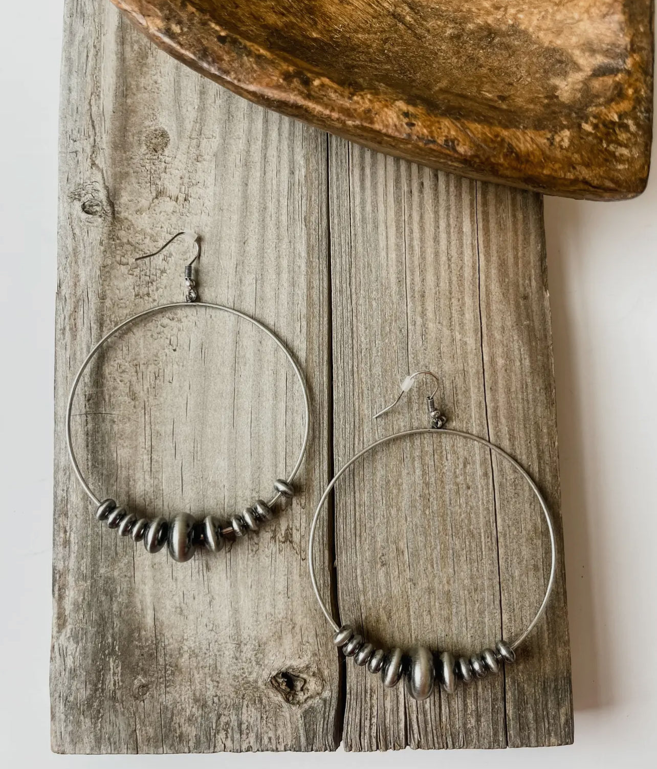 Western Bead Hoops