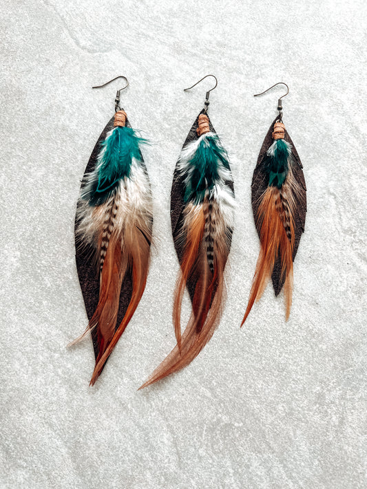 Sustainable Feather Jewelry Collection