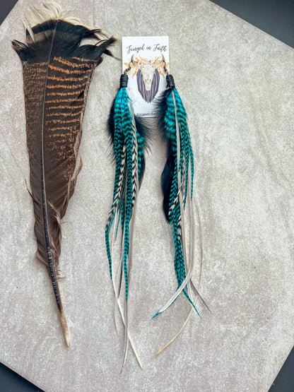 Saco Feather Earrings