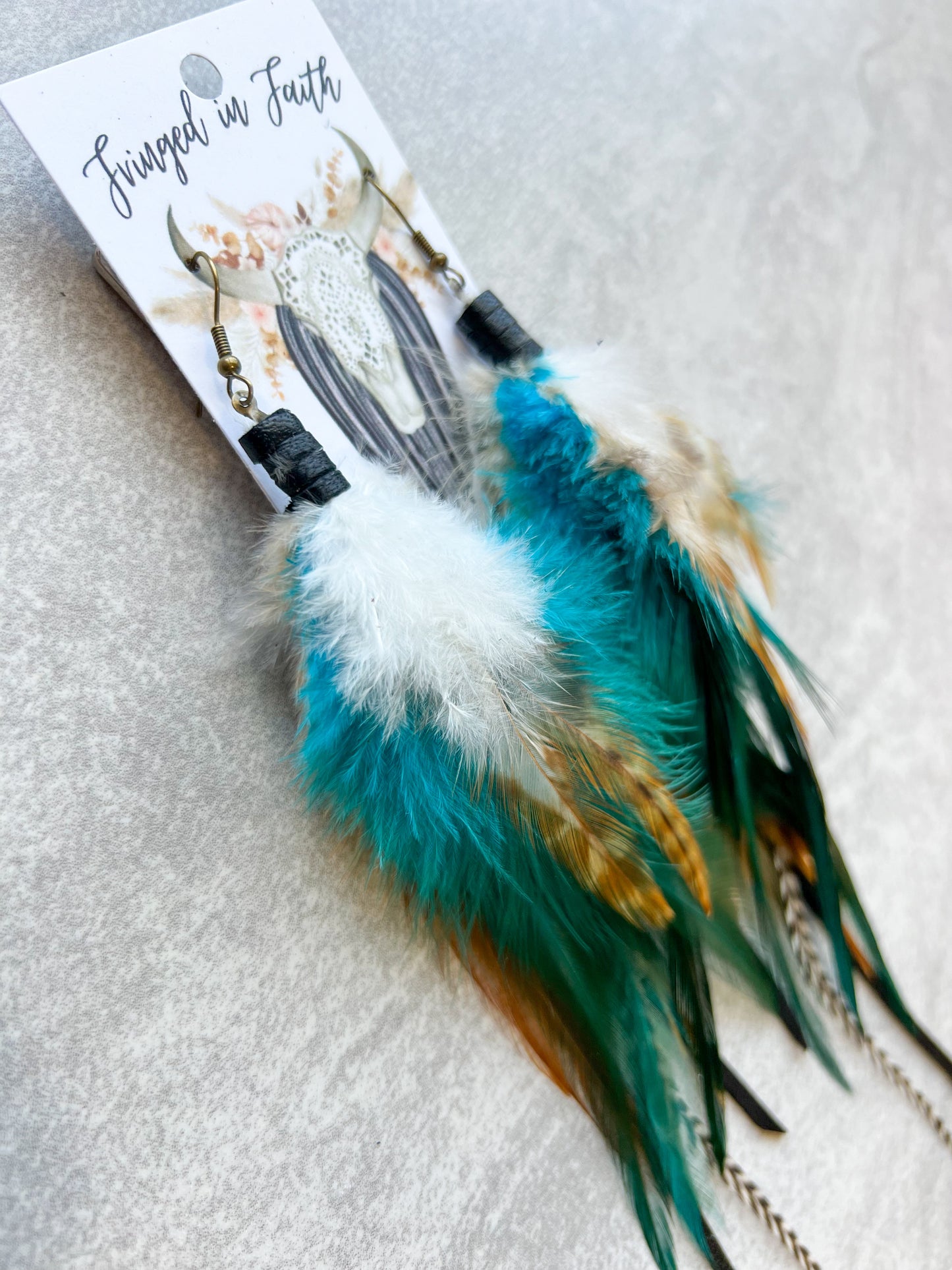 Willow Creek Feather Earrings