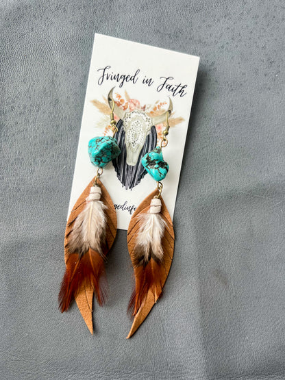 Feather Earrings