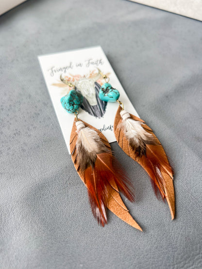 Feather Earrings