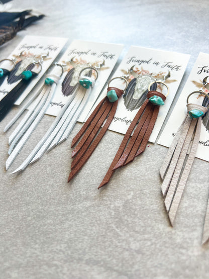 Darby Turquoise Tassels