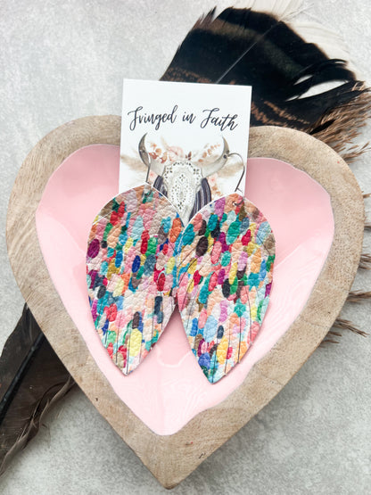 Confetti Fringe Earrings