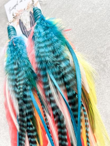 Malibu Feather Earrings