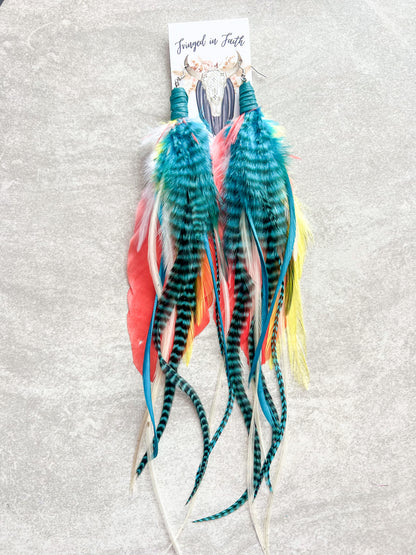 Malibu Feather Earrings