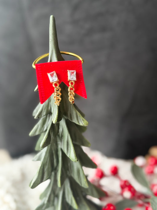 Luxe Link Diamond Earrings