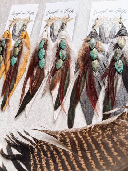 Revalli Fringed Feathers