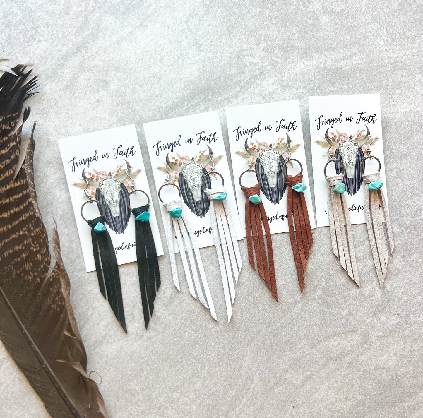 Darby Turquoise Tassels