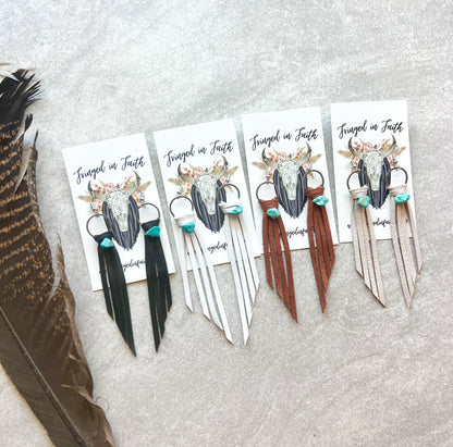 Darby Turquoise Tassels