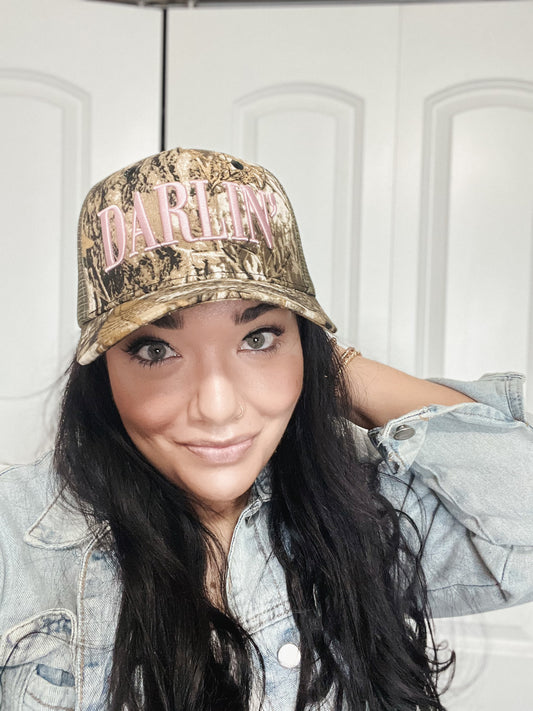 Darlin Camo Trucker Hat