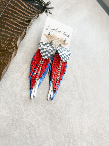 Checked Out | Red White & Blue