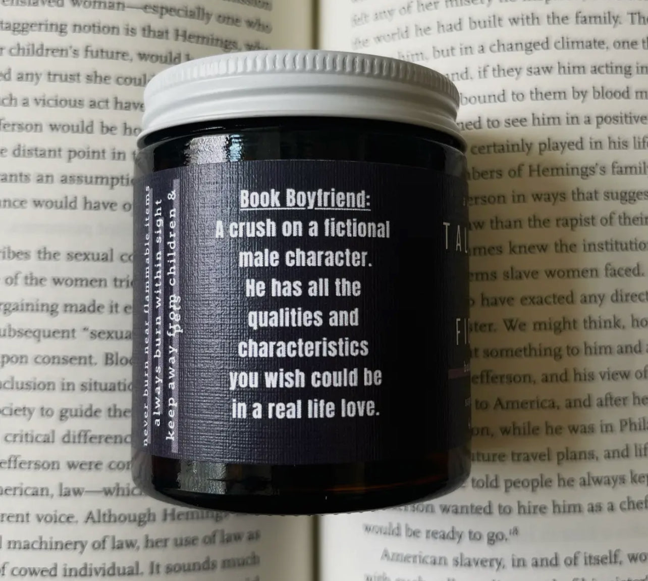 Tall, Dark, And Fictional Candle