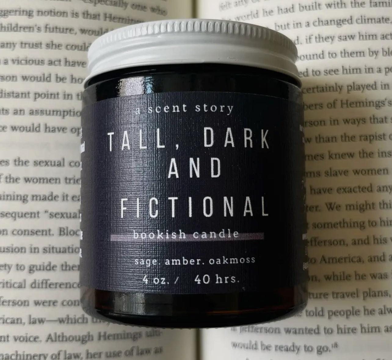 Tall, Dark, And Fictional Candle