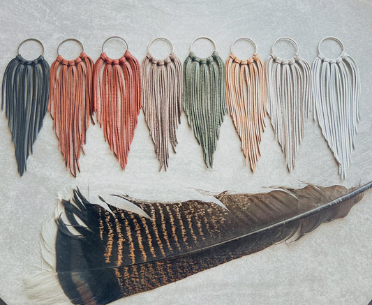 Big Sky Fringe Hoops