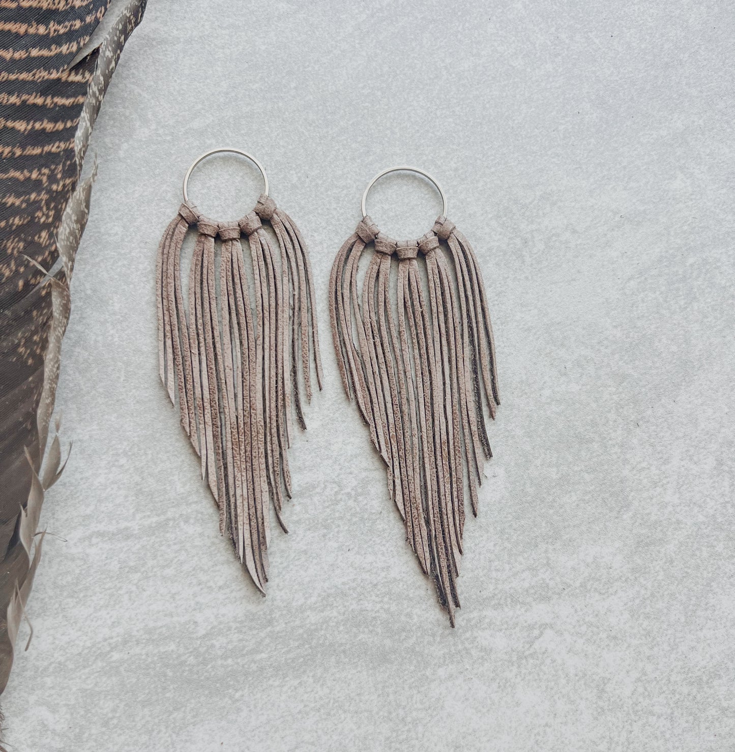 Big Sky Fringe Hoops