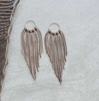 Big Sky Fringe Hoops