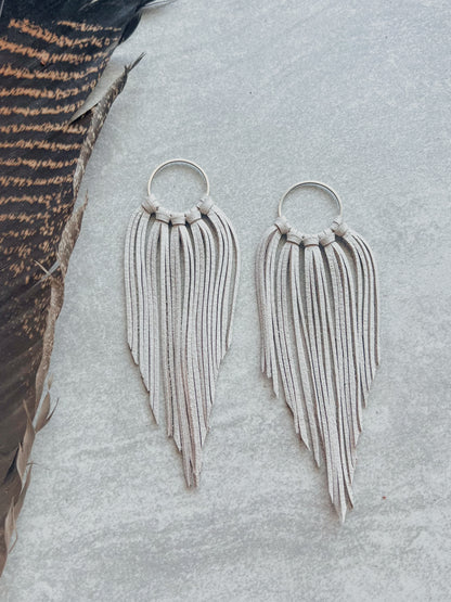 Big Sky Fringe Hoops