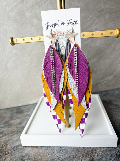 Stack Show | Purple Checkered
