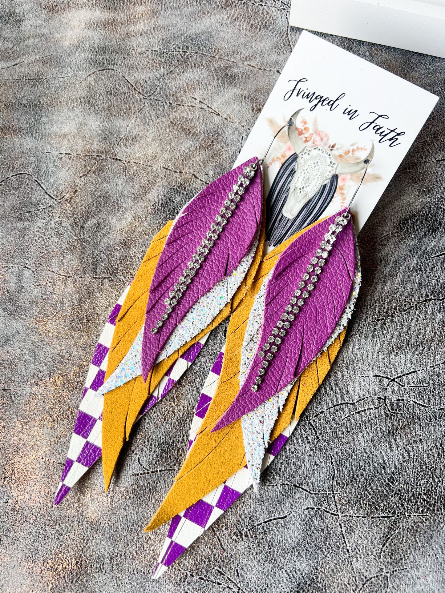 Stack Show | Purple Checkered