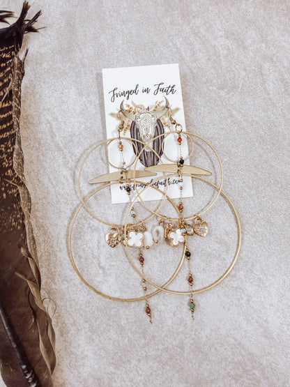 Whimsical Hoops | Neutral Beauty