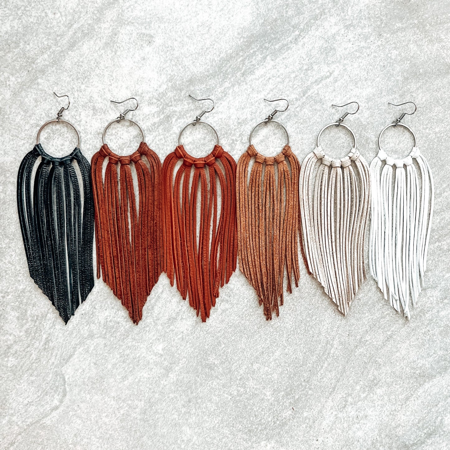 Big Sky Fringe Hoops