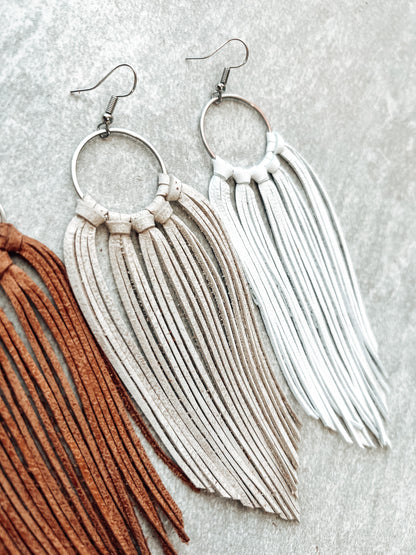 Big Sky Fringe Hoops