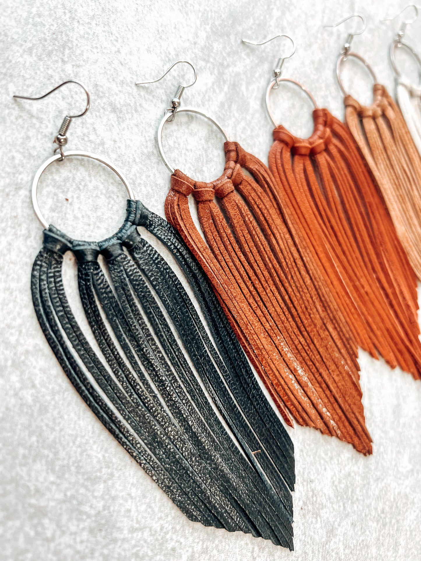 Big Sky Fringe Hoops