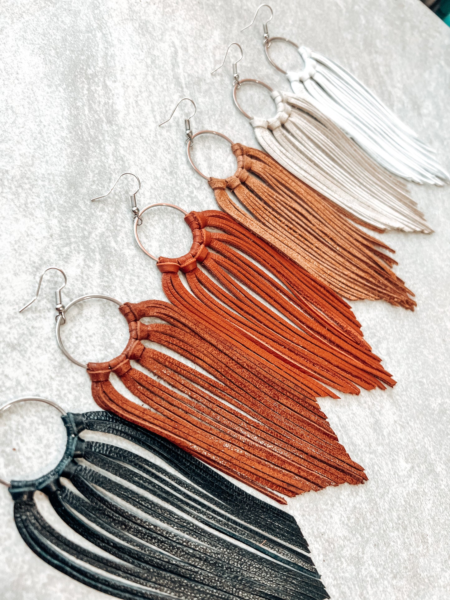 Big Sky Fringe Hoops