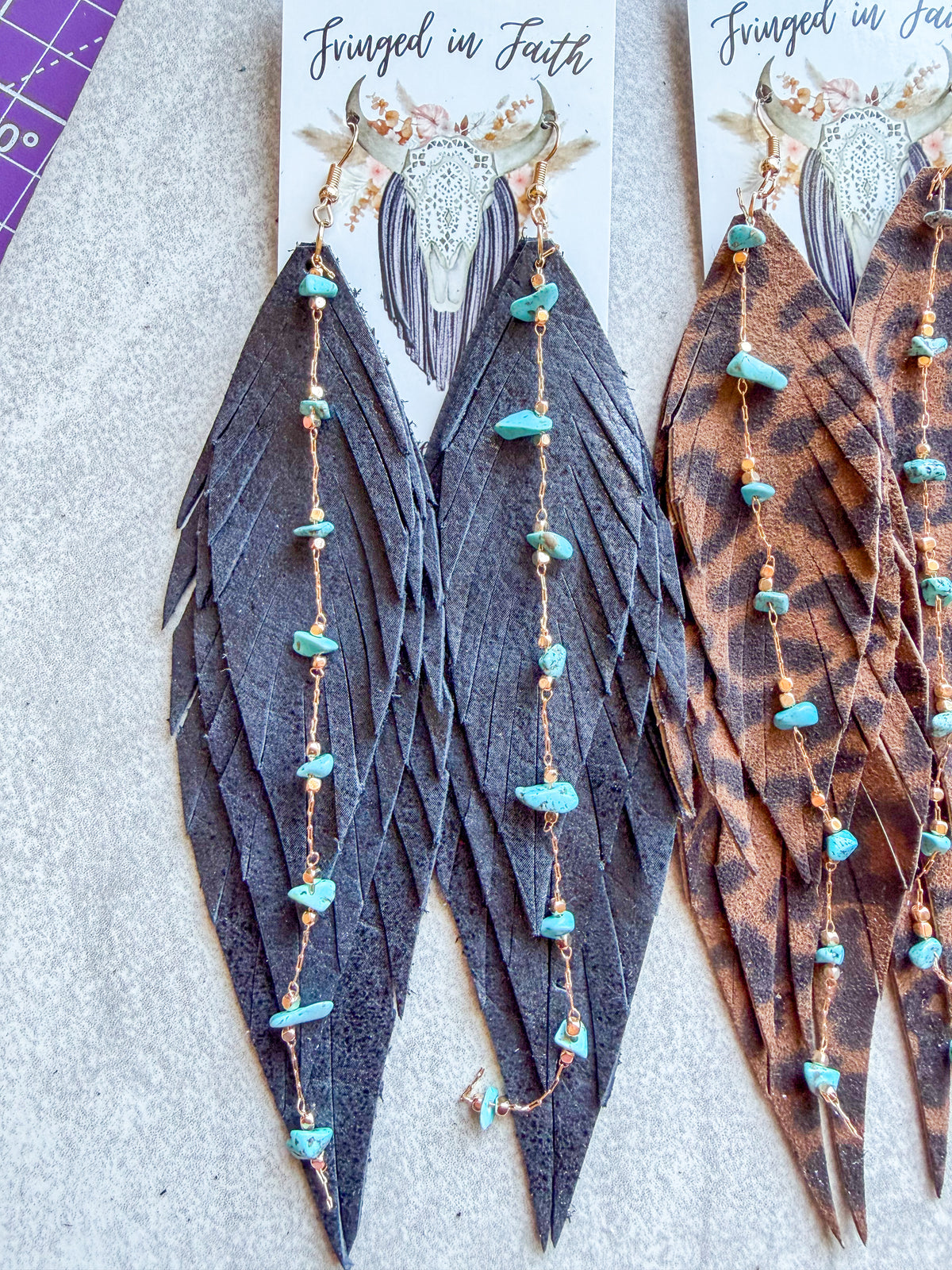Leather Shoulder Duster