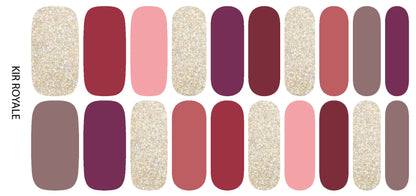 Nail Wraps | Kir Royale