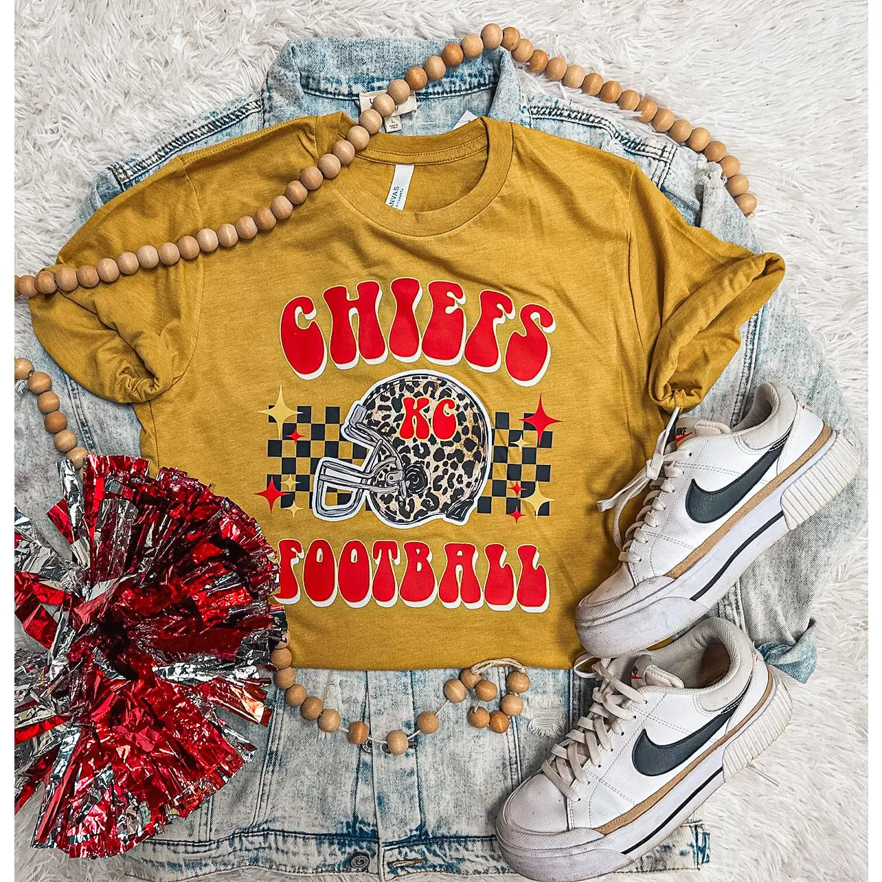 Chiefs Leopard Tee