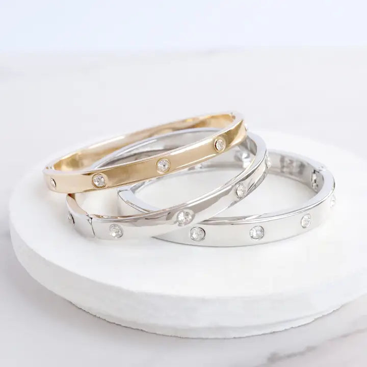 Eternity Hinge Bangle