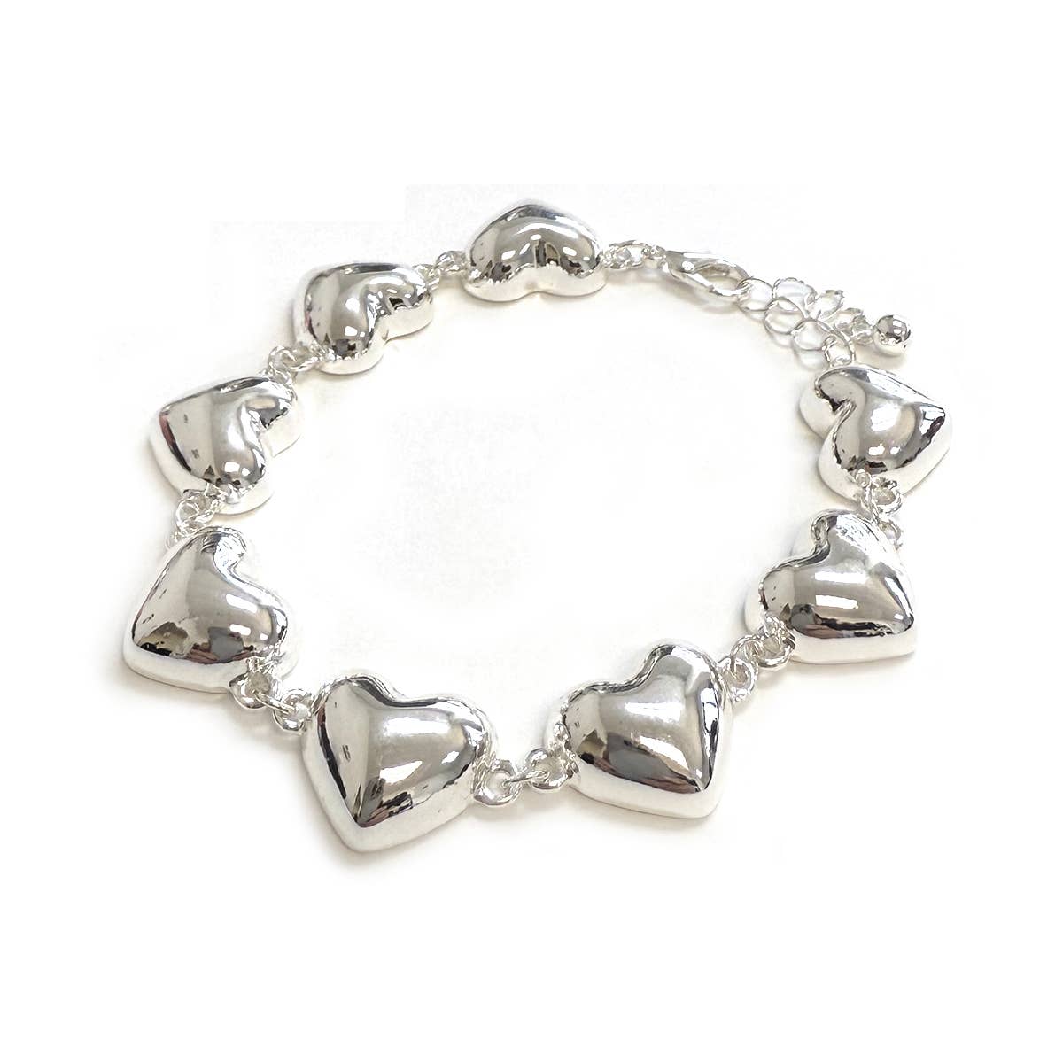 Puffy Heart Bracelet