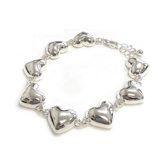 Puffy Heart Bracelet