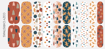 Nail Wraps | Cozy Christmas